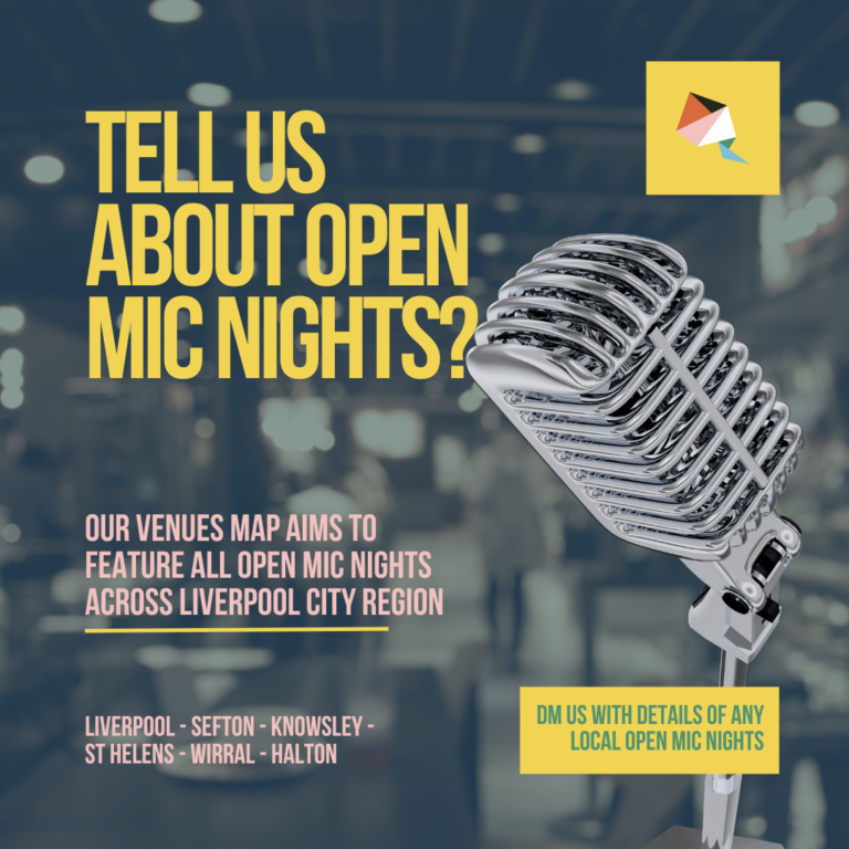 Mapping Open Mic Nights