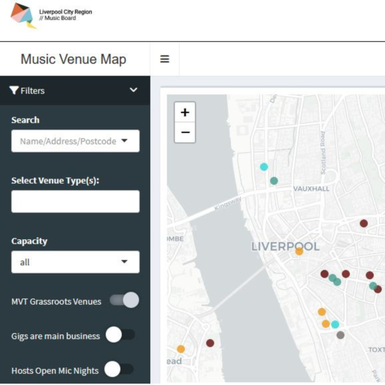 Mapping Grassroots Music Venues