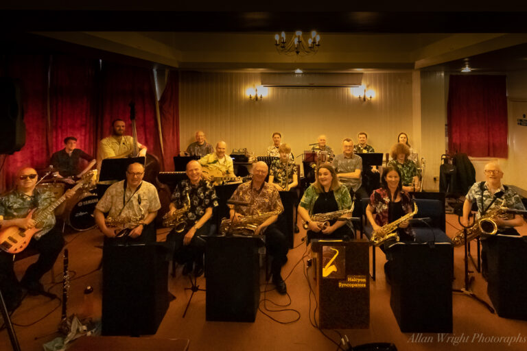 The Halcyon Syncopators community big band